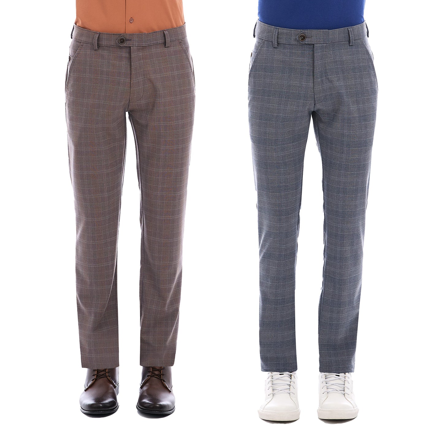 Set 2 Pantalones Business Casual Vittorio Forti Hombre