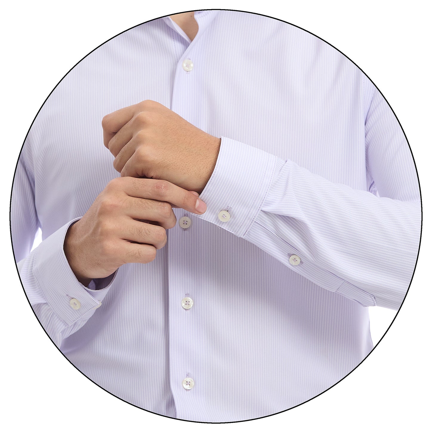 Camisa Formal Slim Fit Para Hombre A Cuadros