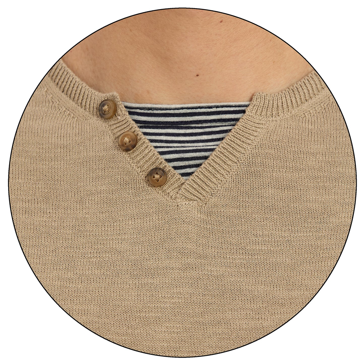 Playera Casual para Hombre Cuello Redondo Manga Corta