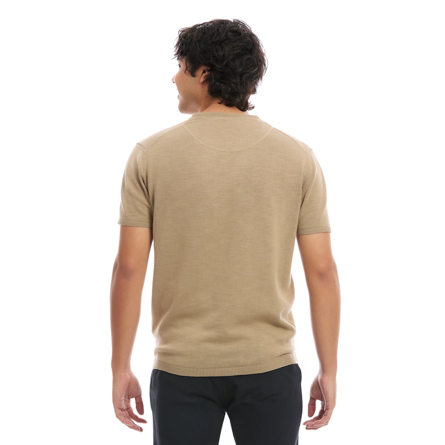 Playera Casual para Hombre Cuello Redondo Manga Corta