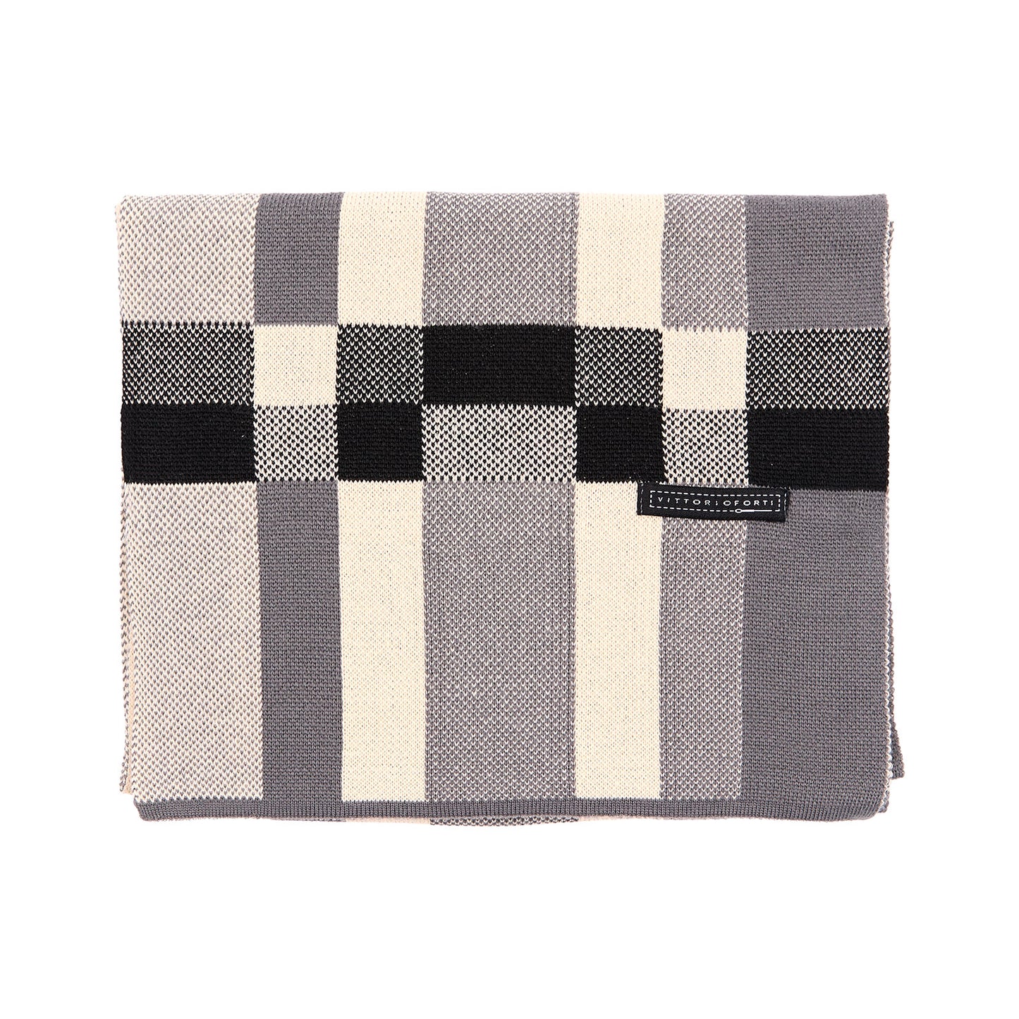 Bufanda Para Caballero Con Diseño de Bloques