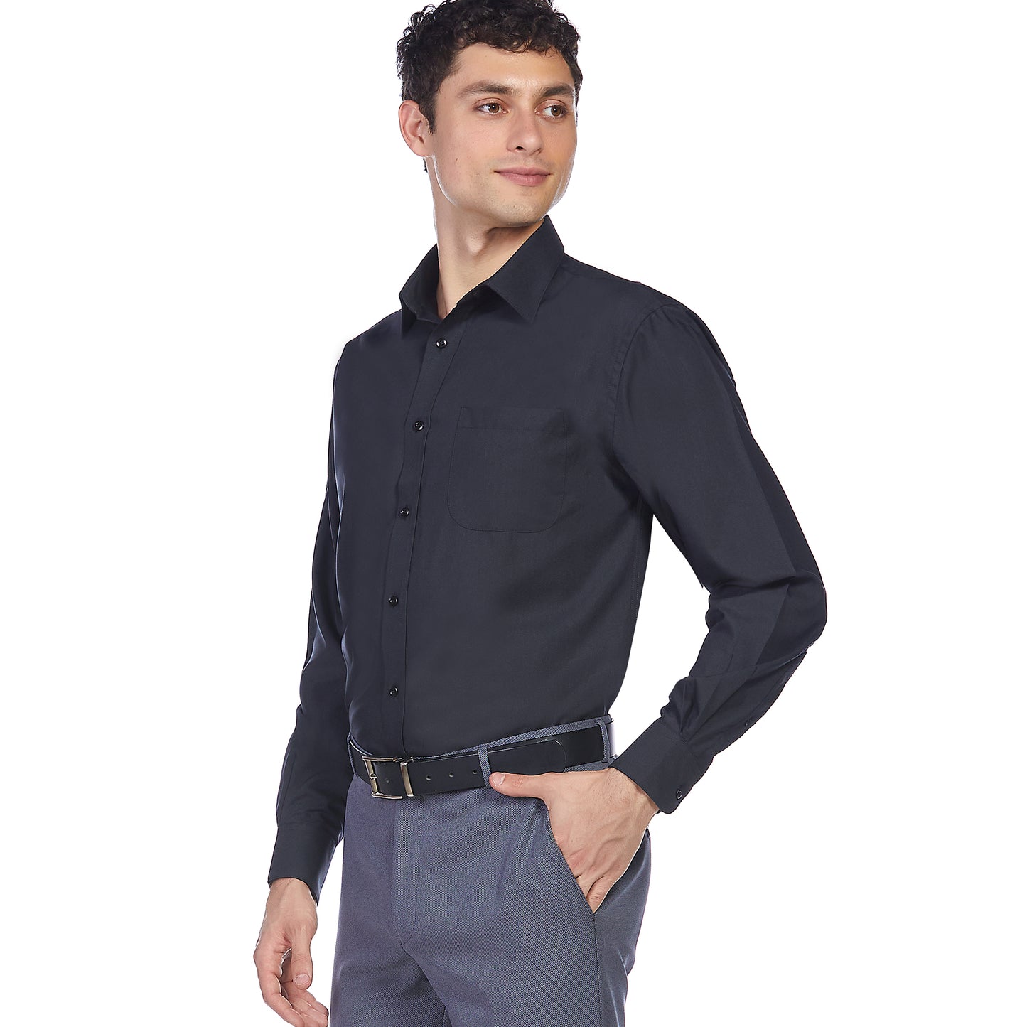 Set de Camisas Hombre 2 Colores Slim Fit Vittorio Forti