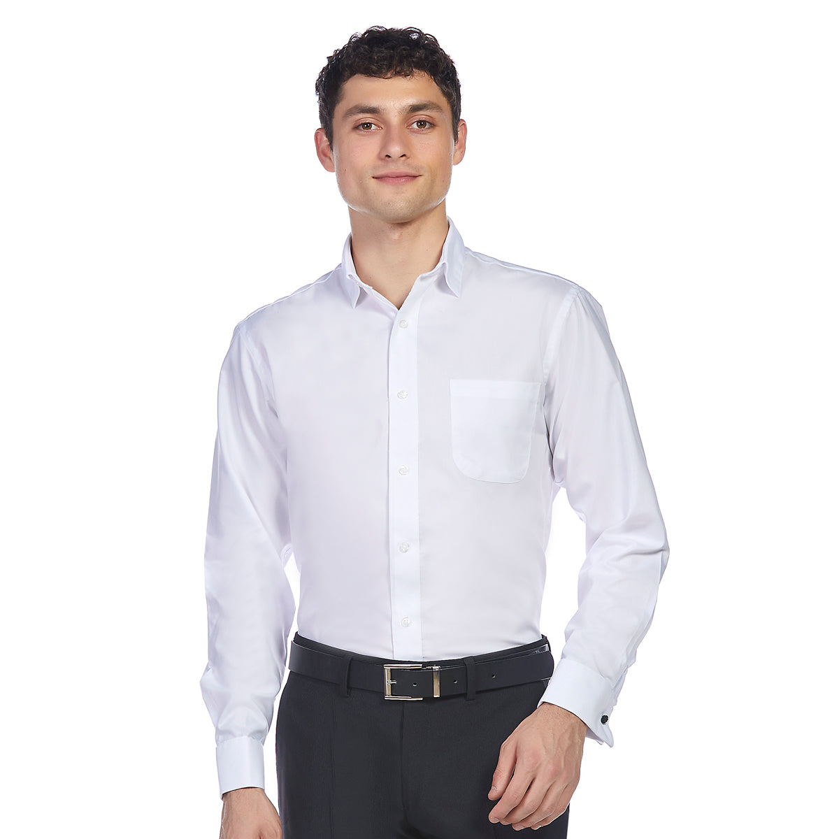 Camisa Hombre Basica Lisa Regular Fit|Elegante y Formal – Vittorio