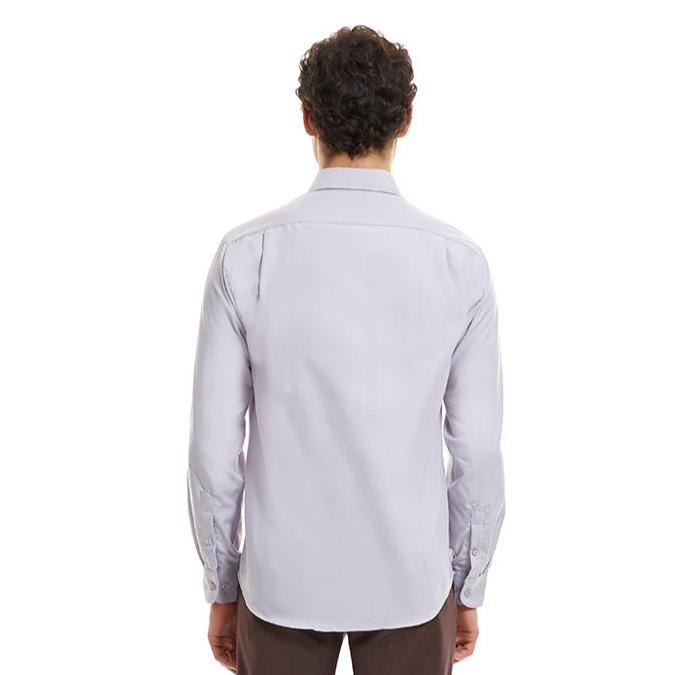 Camisa básica formal lisa Slim Fit