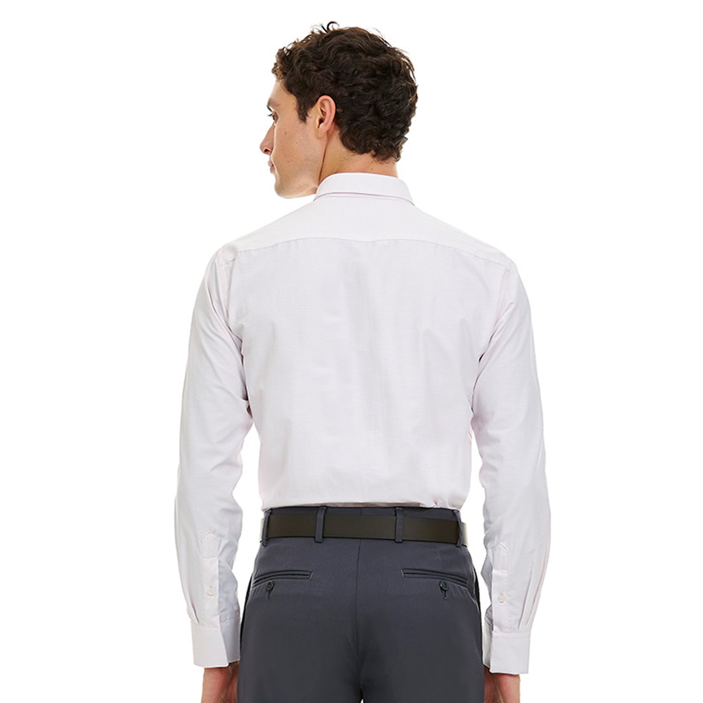 Camisa Para Caballero Slim Fit A Cuadros Manga Larga