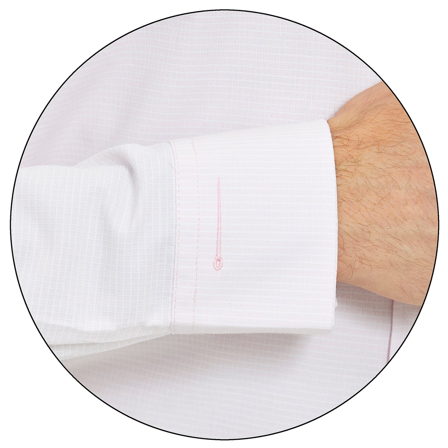 Camisa Para Caballero Slim Fit A Cuadros Manga Larga