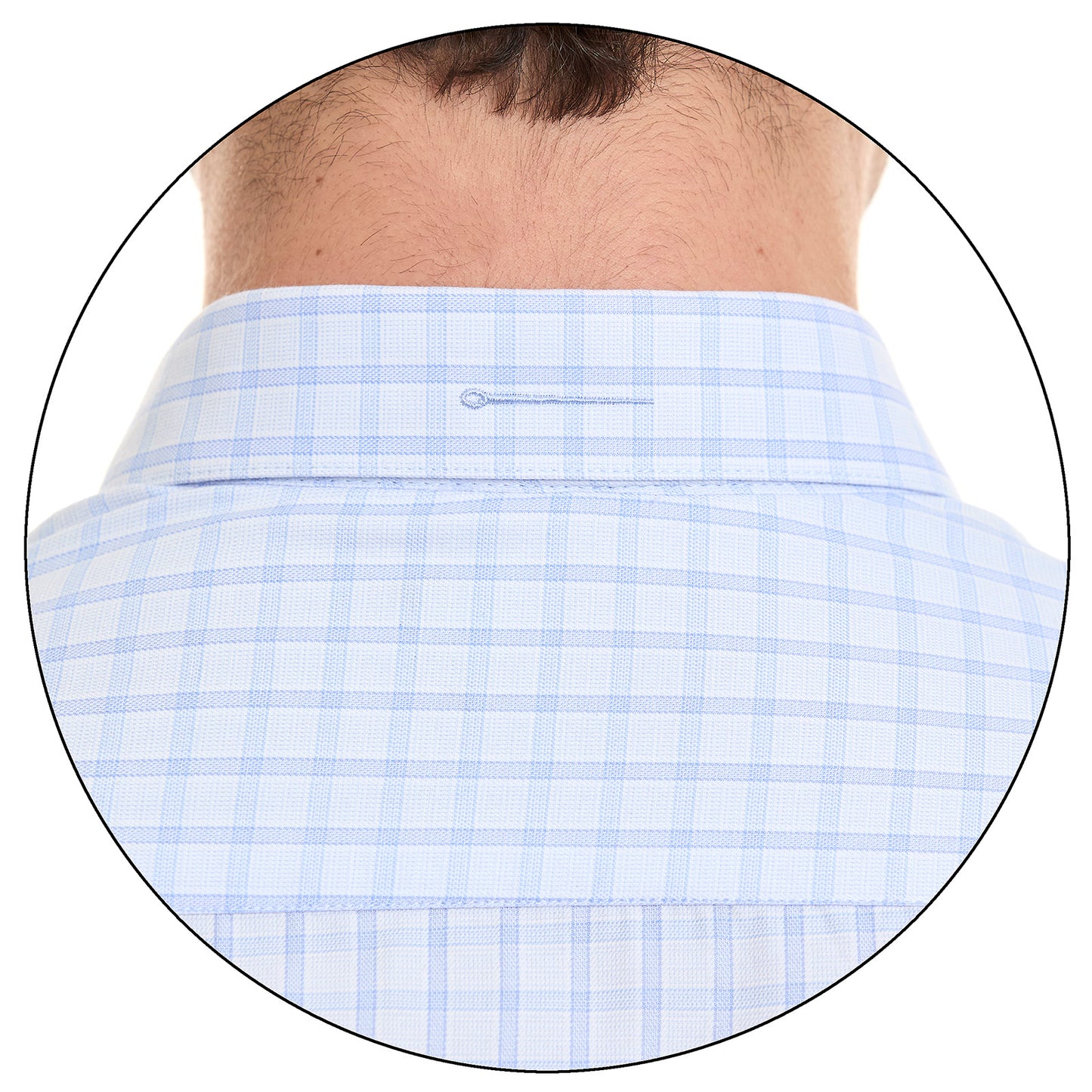Camisa Formal Para Hombre Fit Slim A Cuadros