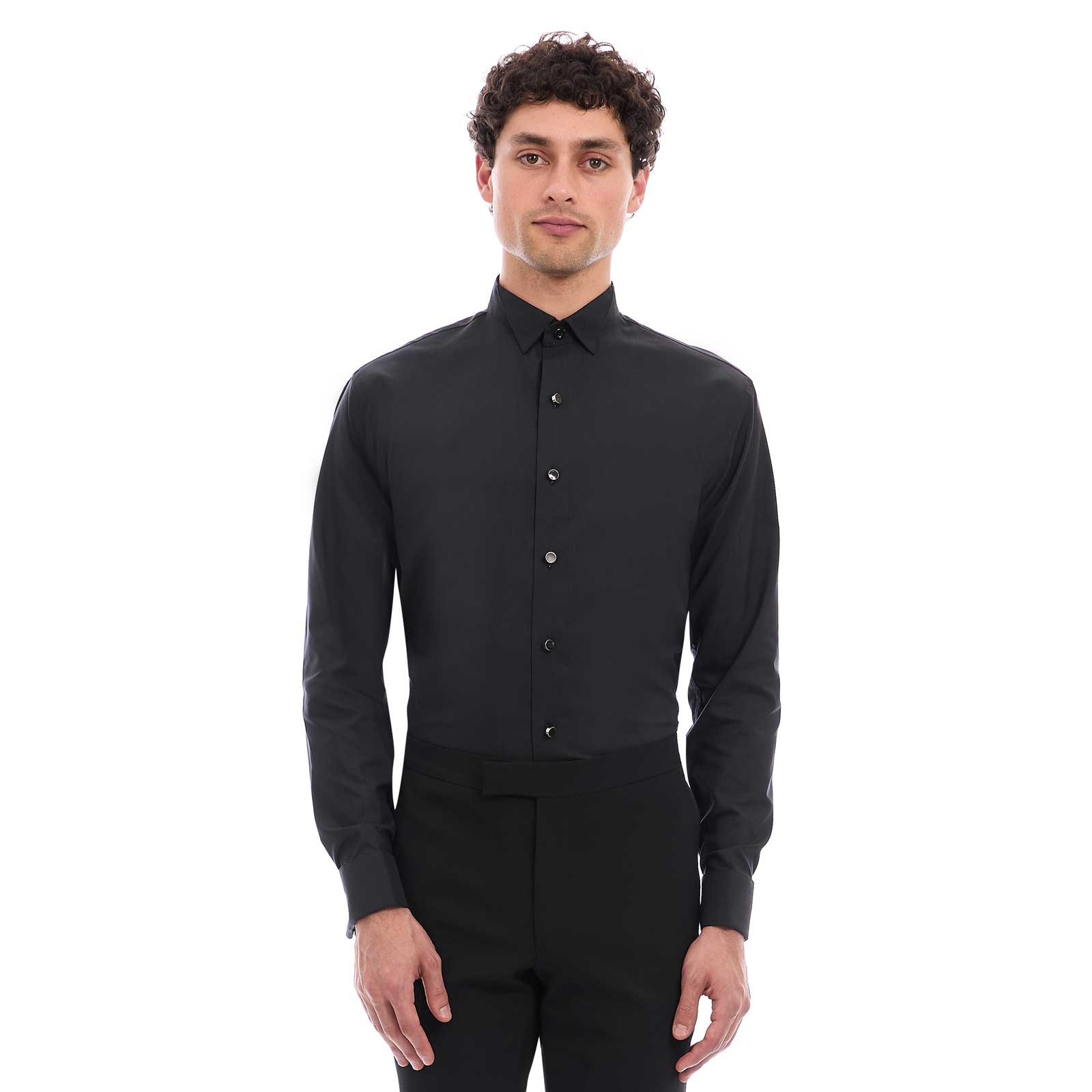 Smoking Hombre Con Camisa Negra Camisa Smoking Hombre 2021 Smoking