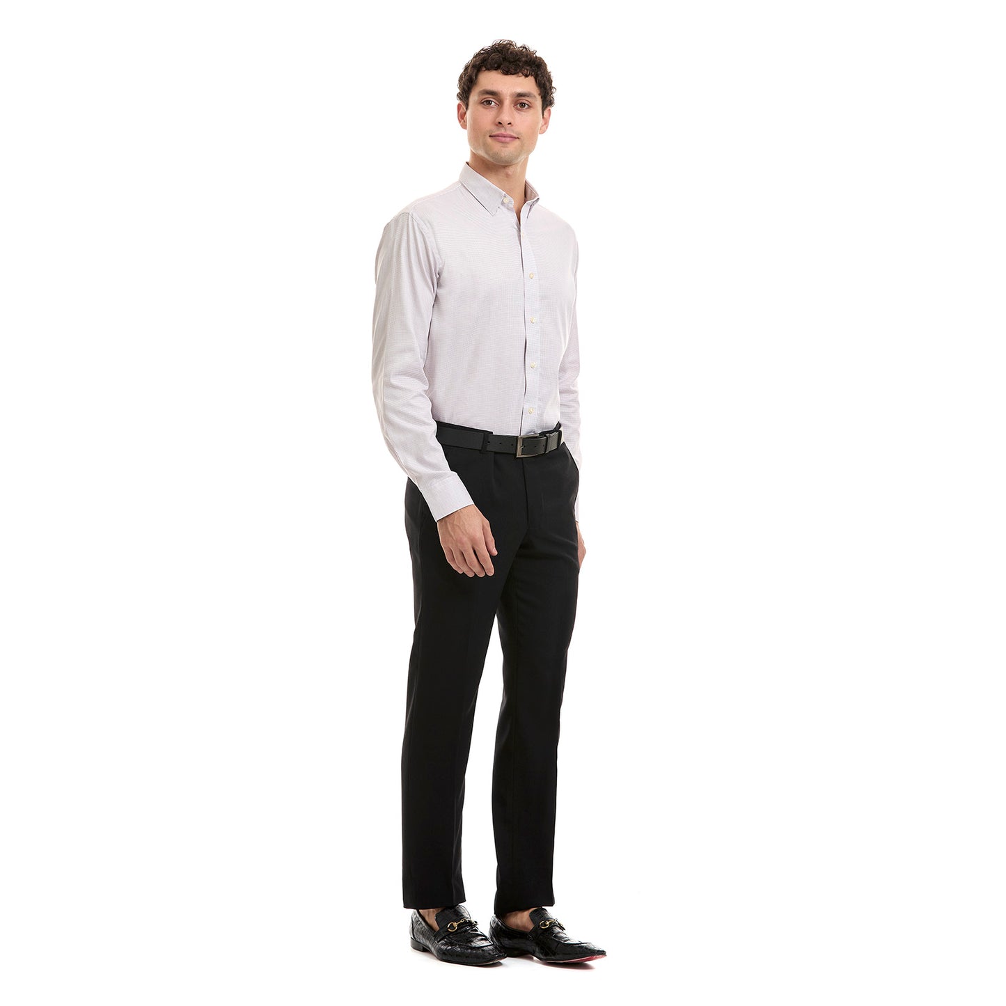 Camisa Formal para caballero Manga Larga Fit Slim