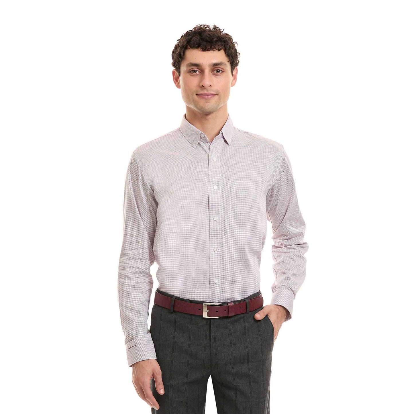 Camisa Formal para caballero Manga Larga Fit Slim