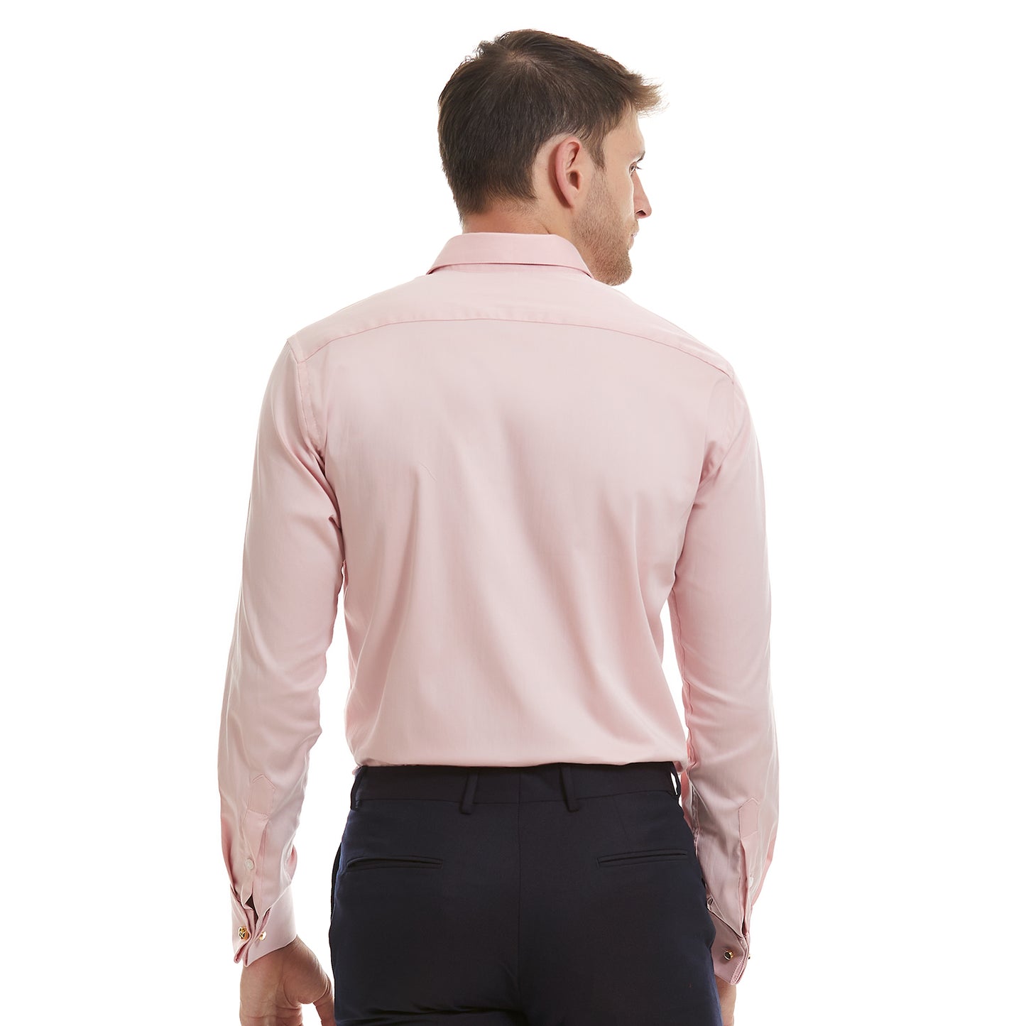 Camisa de Ceremonia Para Hombre Slim Fit Lisa
