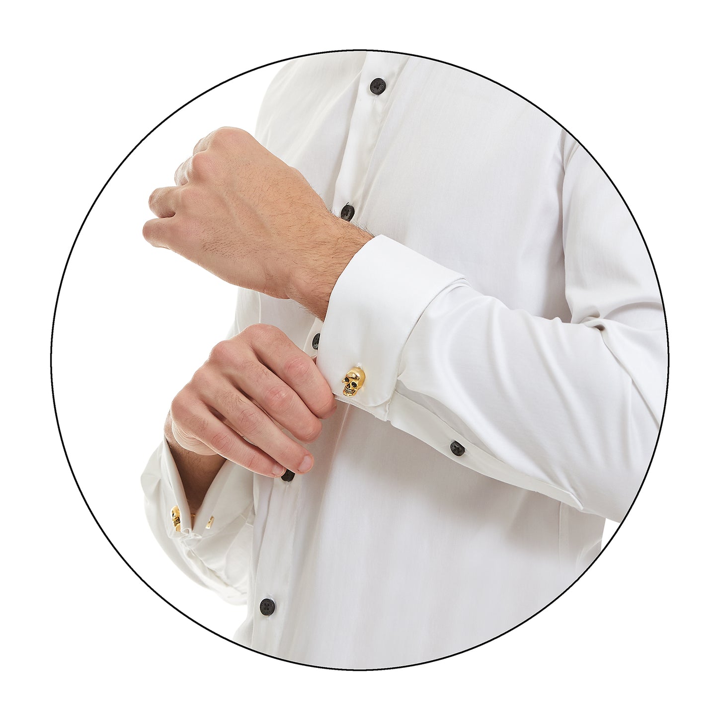 Camisa de Ceremonia Puño Doble Slim Fit