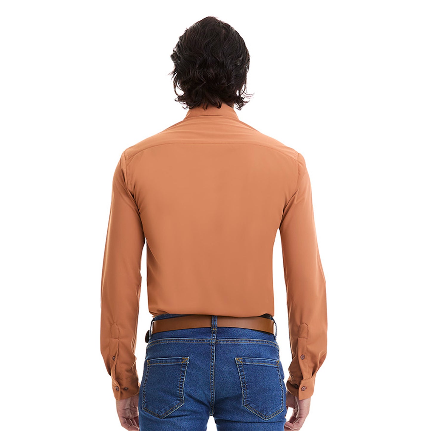 Camisa Business Casual Extra Slim Manga Larga