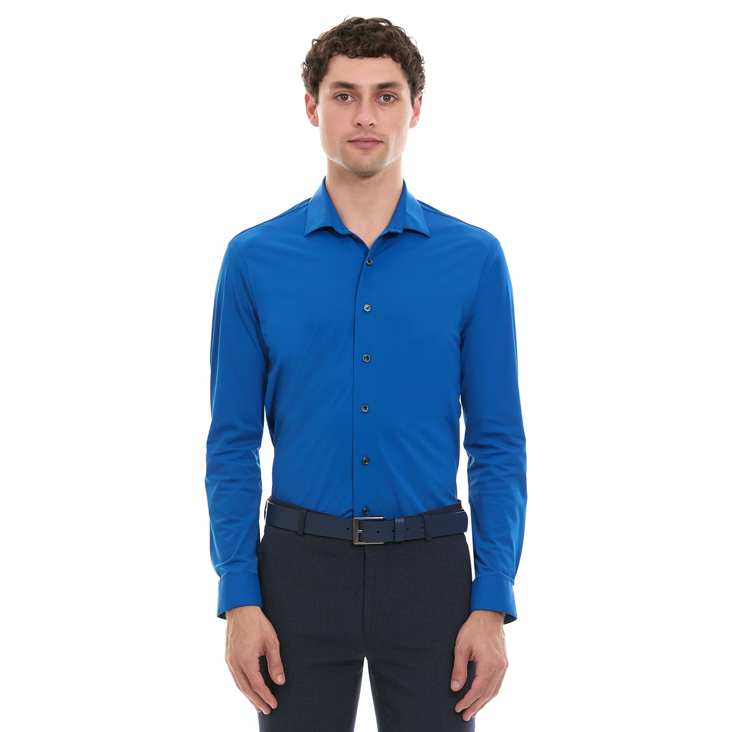 Camisa Hombre Slim Fit Bi-Stretch