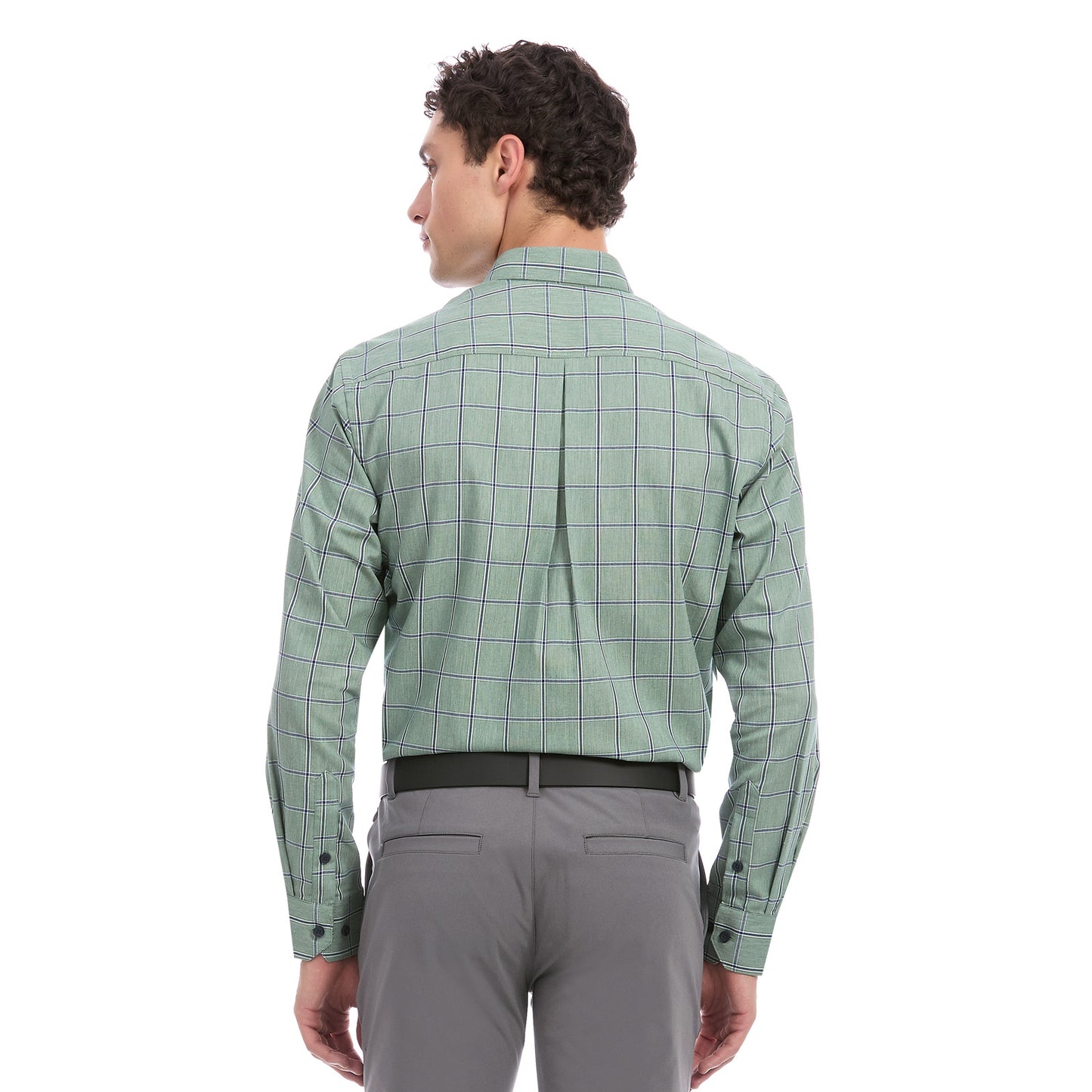 Camisa Formal Para Caballero Slim Fit En Tejido A Cuadros