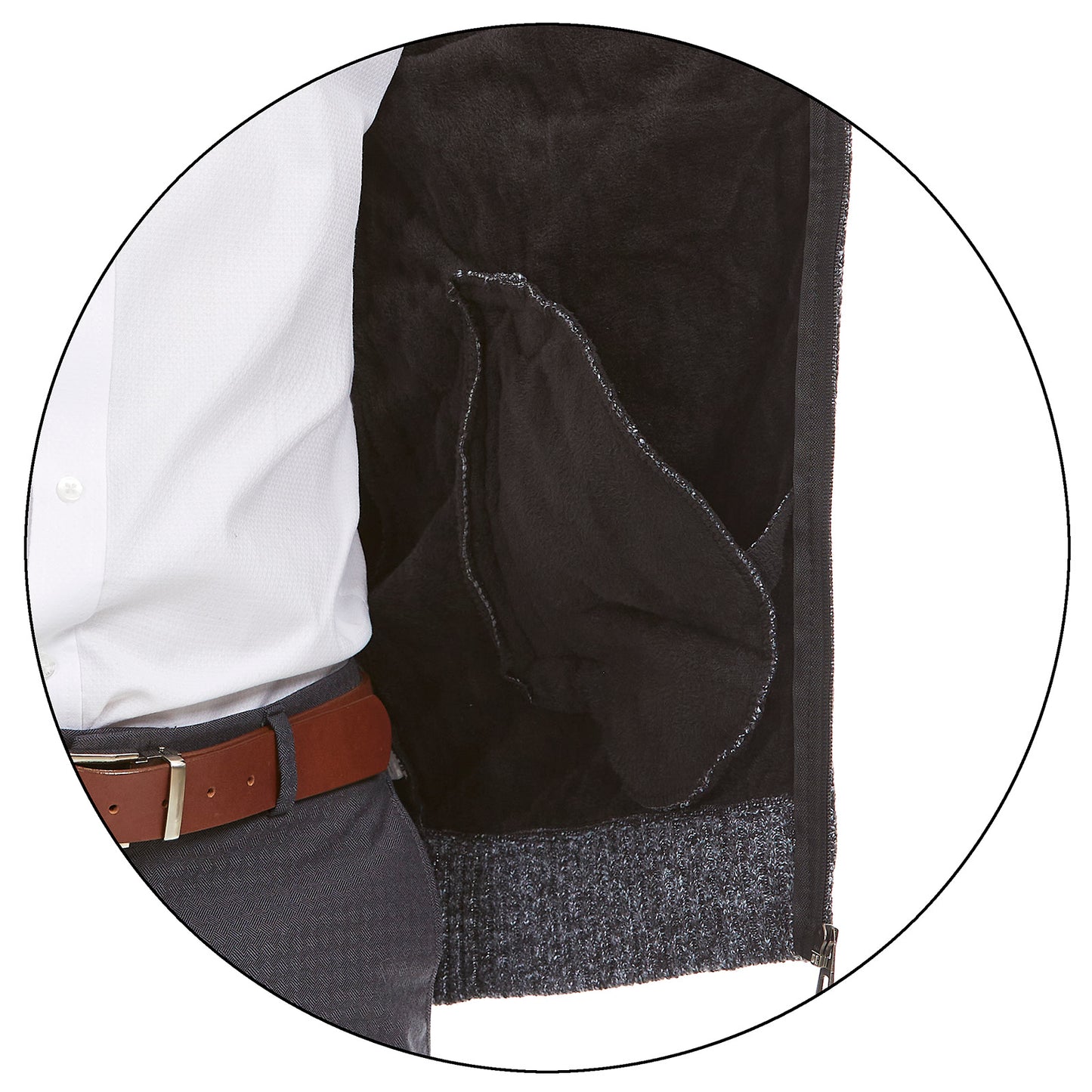 Chamarra Casual Para Caballero Slim Fit