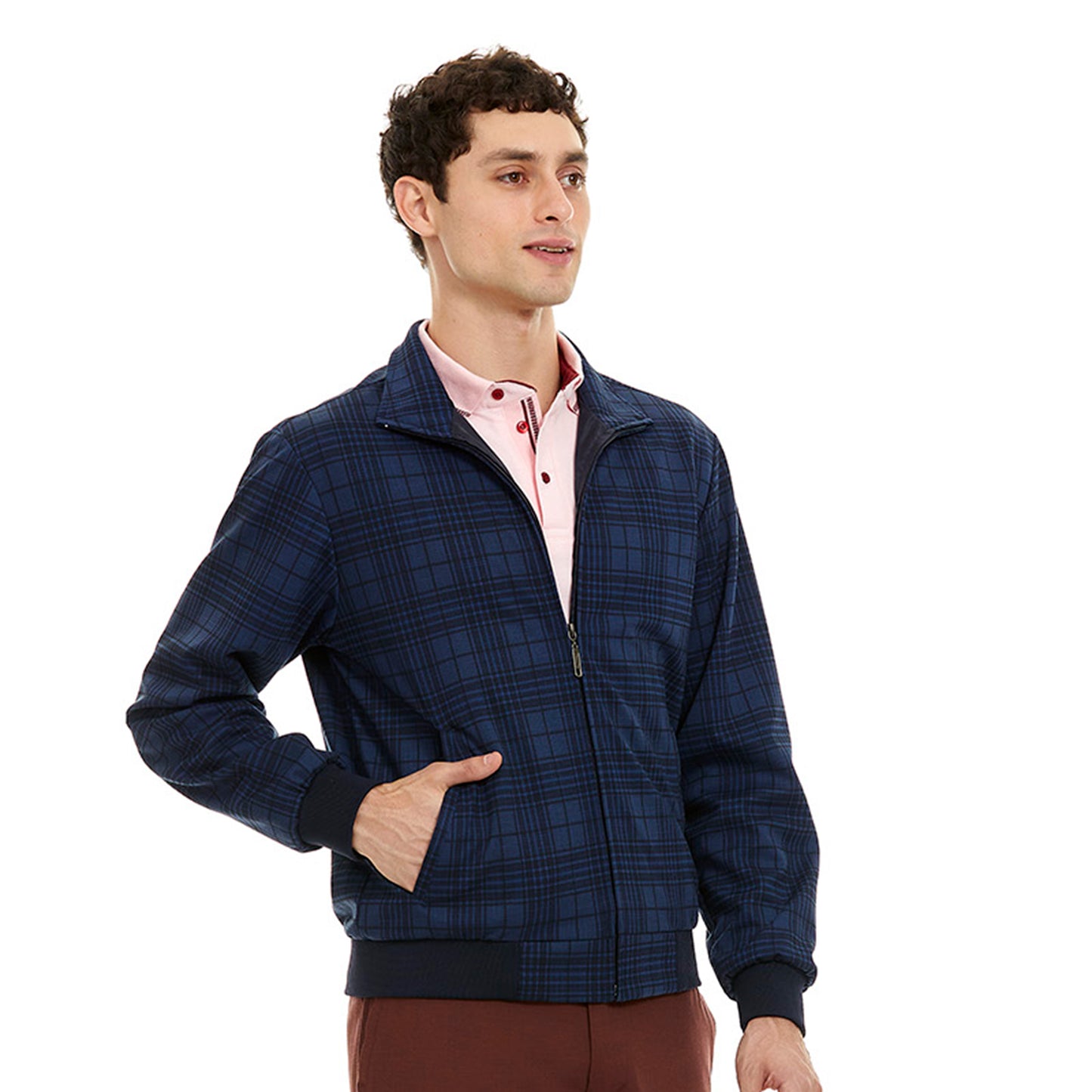 Chamarra Ligera Business Casual Para Hombre