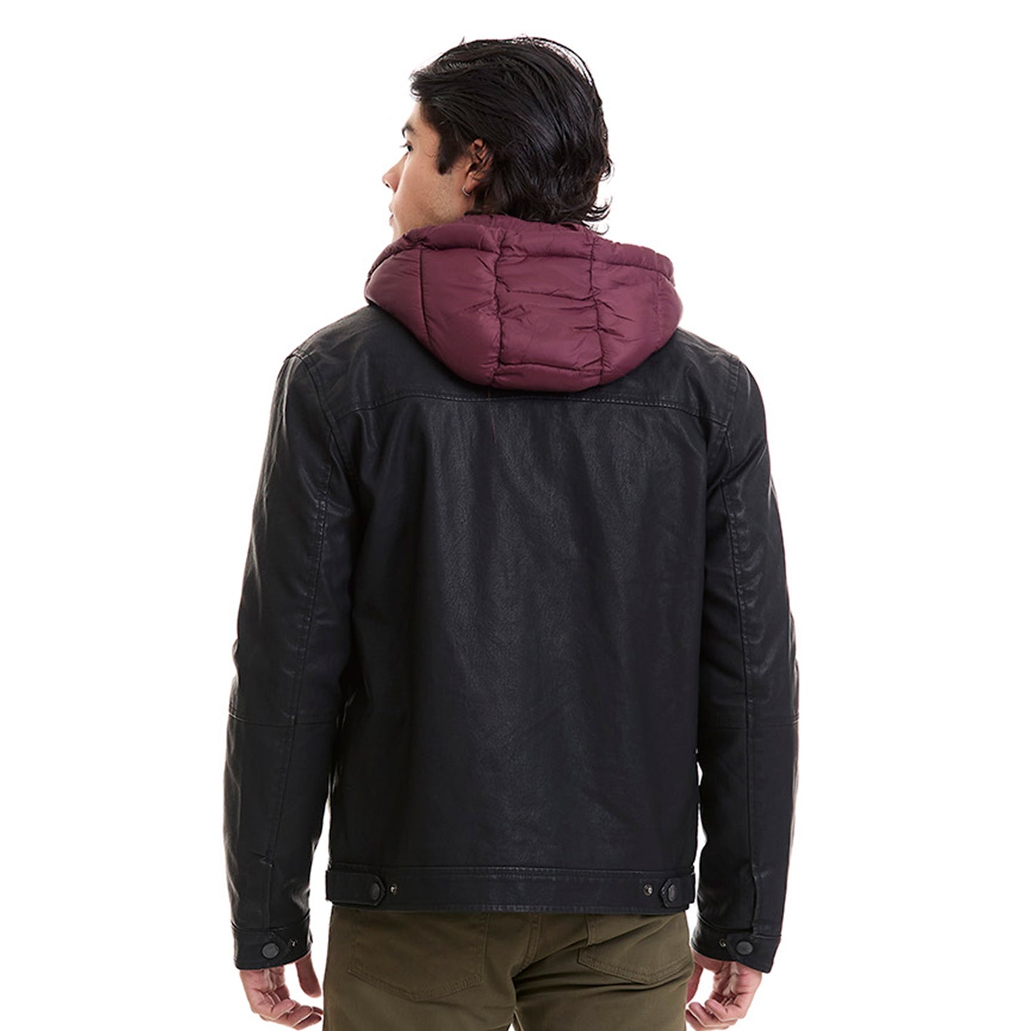 Chamarra Casual para Hombre Slim Fit Doble Cierre