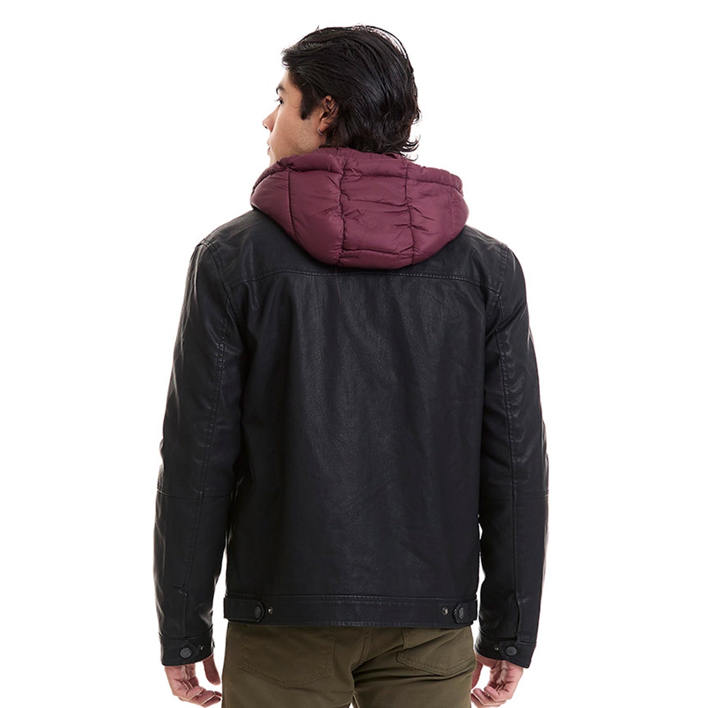 Chamarra Casual para Hombre Slim Fit Doble Cierre