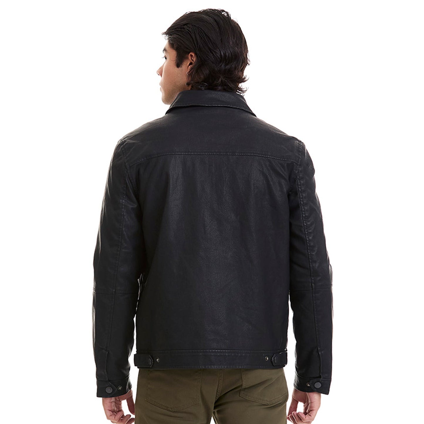 Chamarra Casual para Hombre Slim Fit Doble Cierre
