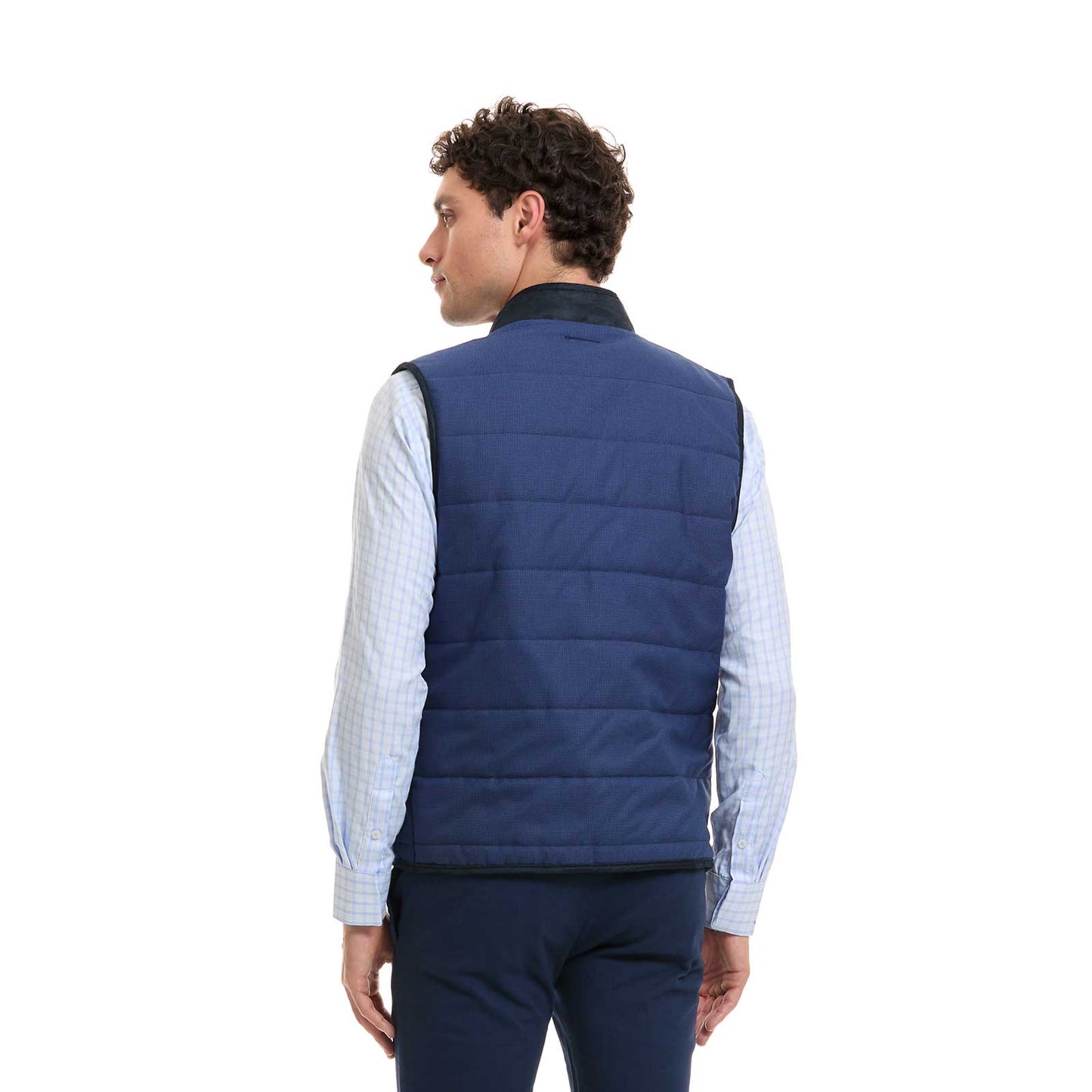 Chaleco Para Caballero Capitonado Con Botones