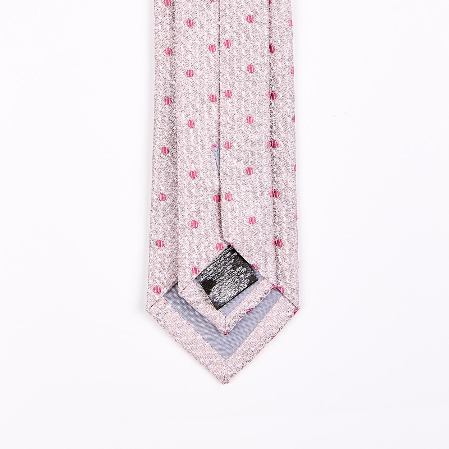 Corbata Confeccionada en Tejido Jaquard en Motivo de Puntos Vittorio Forti