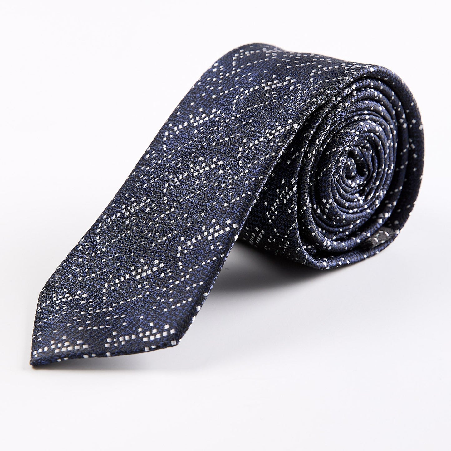 Corbata Confeccionada en Tejido Jaquard con Textura Vittorio Forti