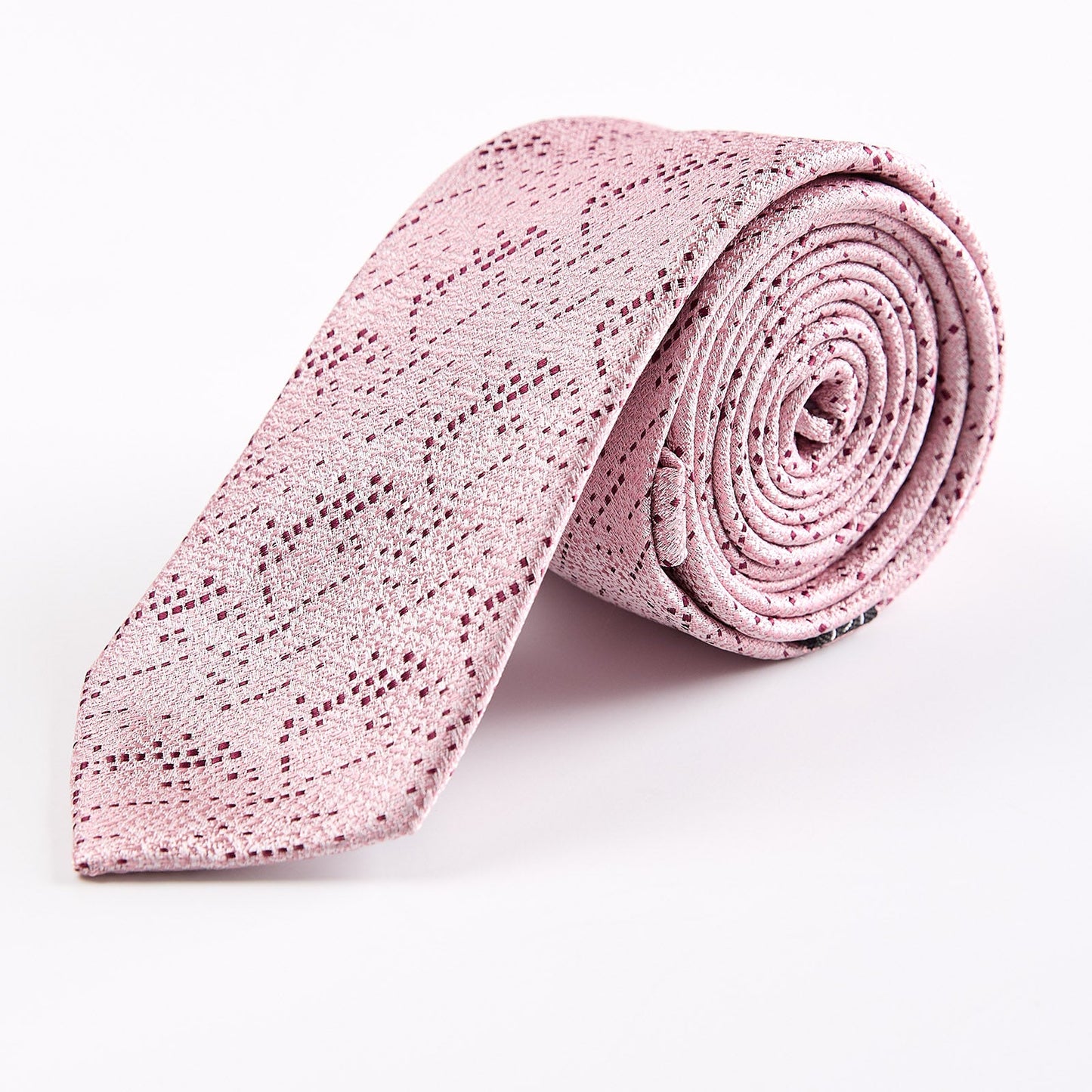 Corbata Confeccionada en Tejido Jaquard con Textura Vittorio Forti