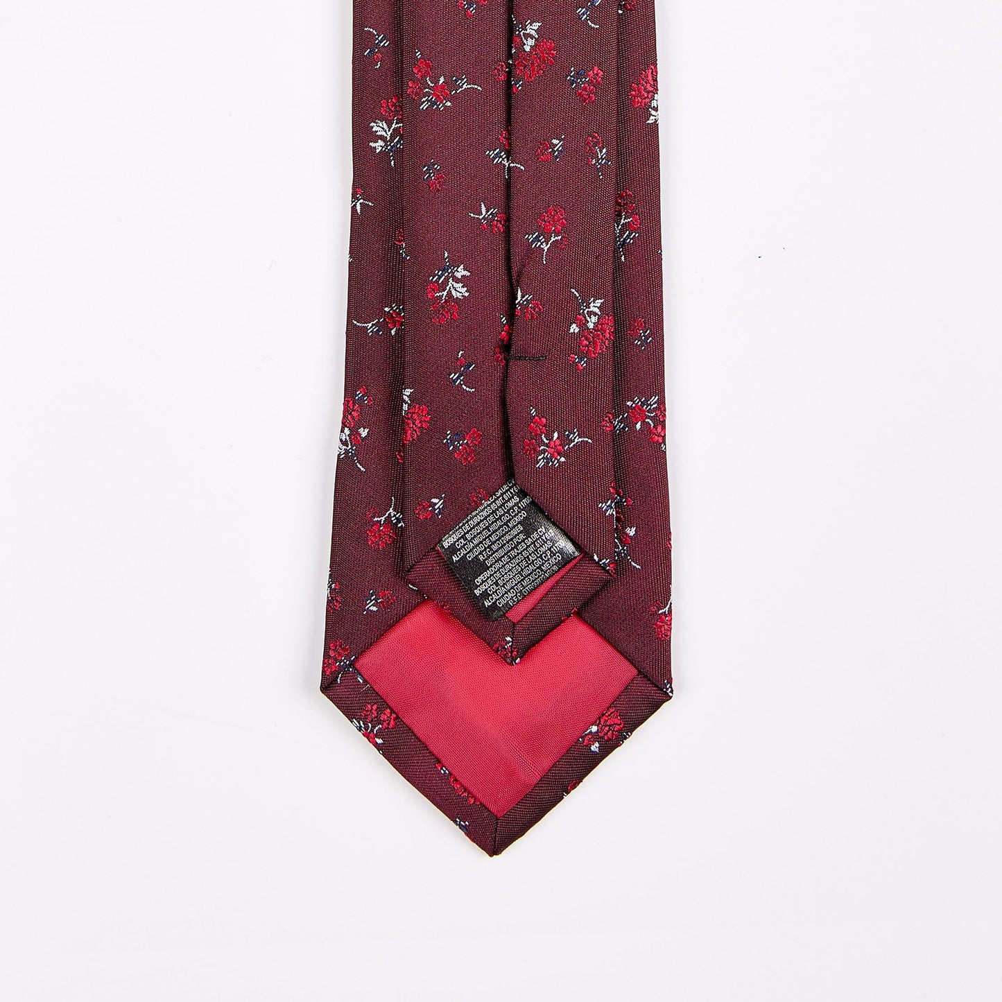 Corbata Confeccionada en Tejido Jaquard con Motivos Florales Vittorio Forti