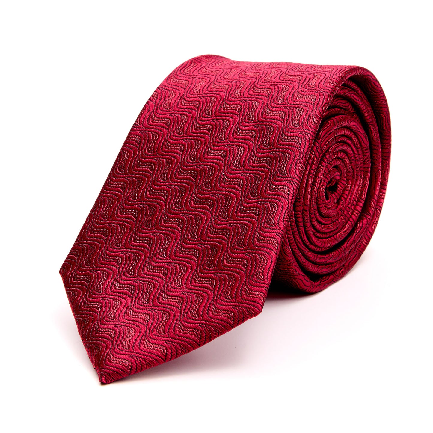Corbata de Vestir Para Caballero Tejido Jacquard 7 cm