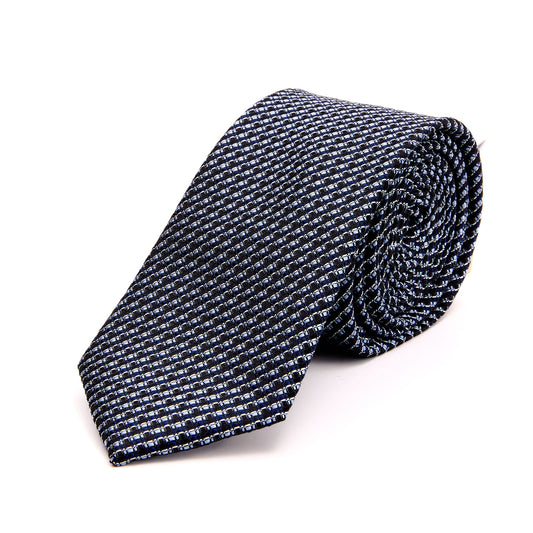 Corbata de Vestir Para Caballero Tejido Jacquard Seda 6 cm