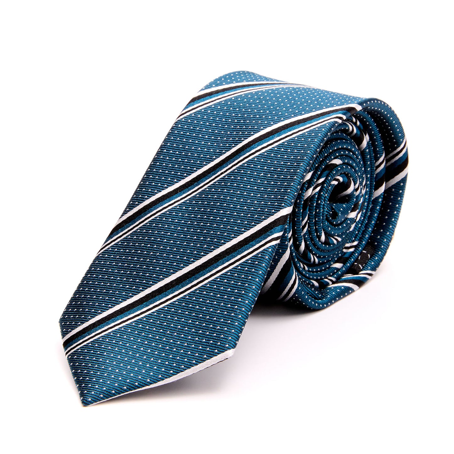 Corbata de Vestir Para Caballero Tejido Jacquard Seda 6 cm