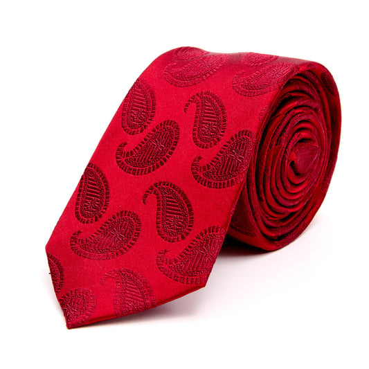 Corbata de Vestir Para Caballero Tejido Jacquard Seda 7 cm