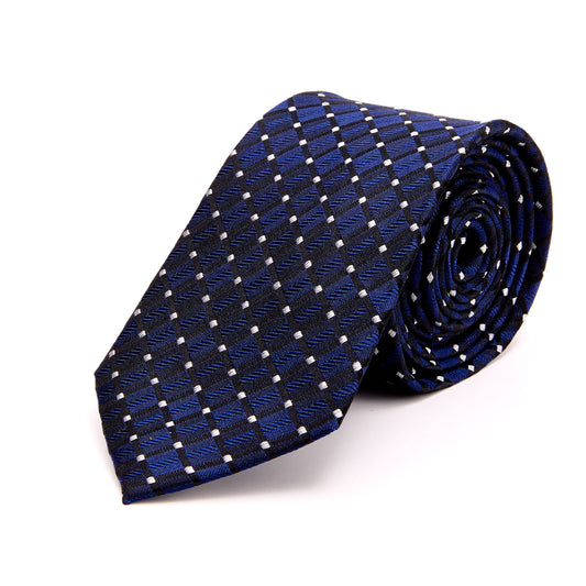 Corbata de Vestir Para Caballero Tejido Jacquard Seda 7 cm