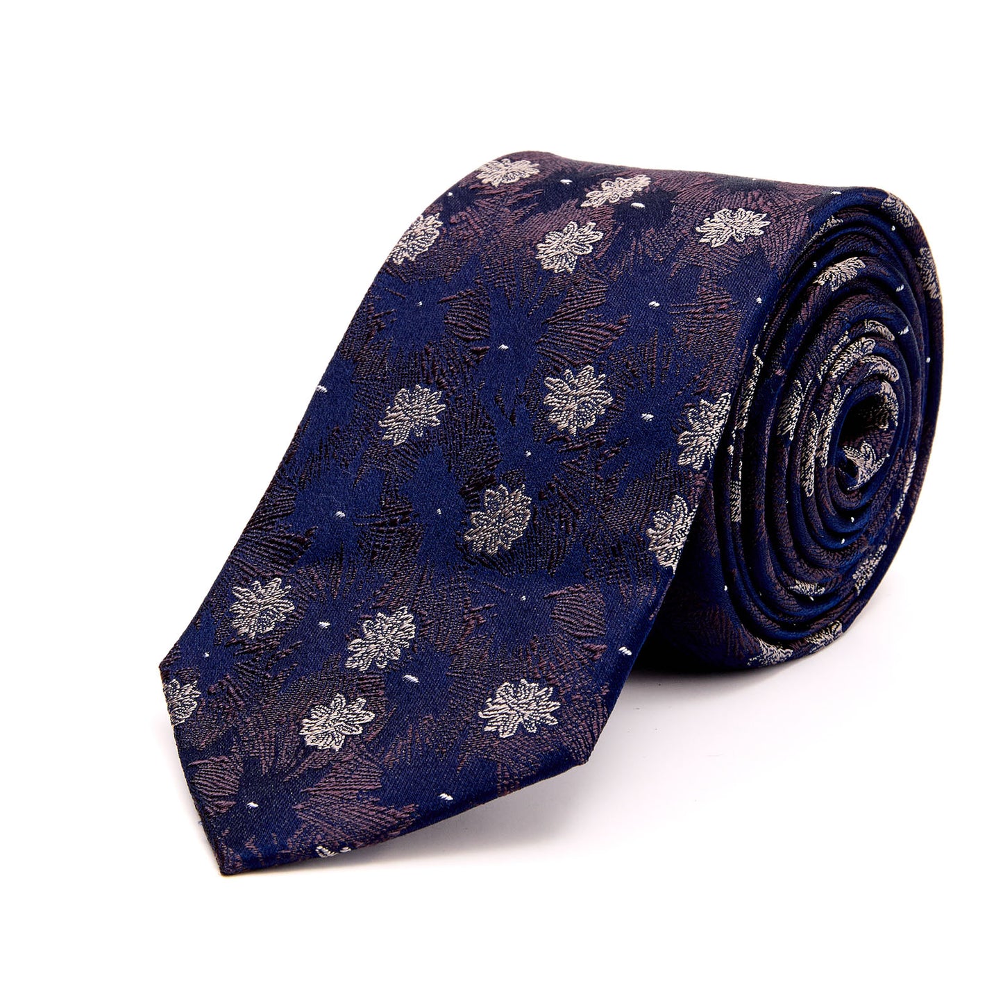 Corbata de Vestir Para Caballero Tejido Jacquard Seda 7 cm