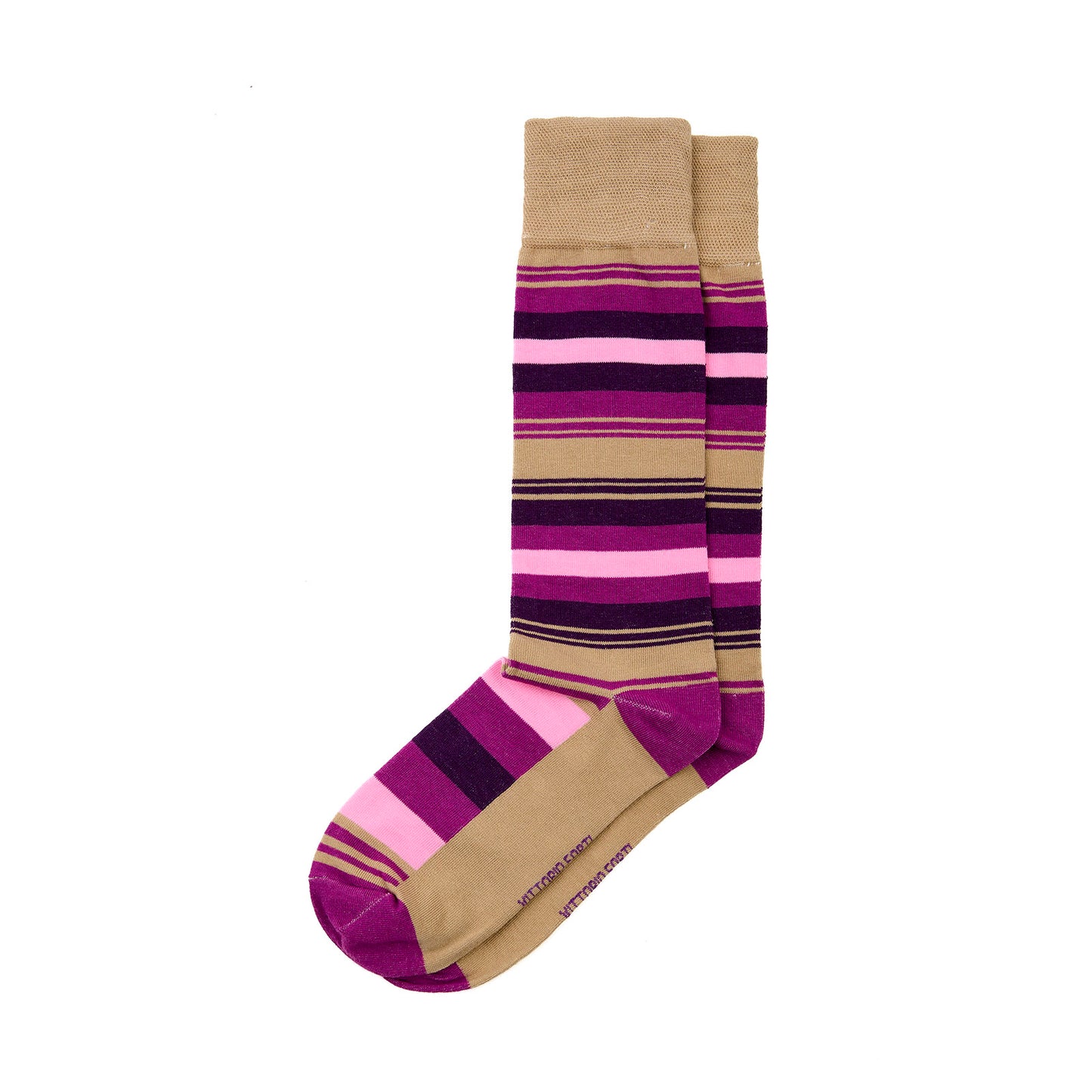 Calcetin de Moda para Caballero con Diseño de Lineas