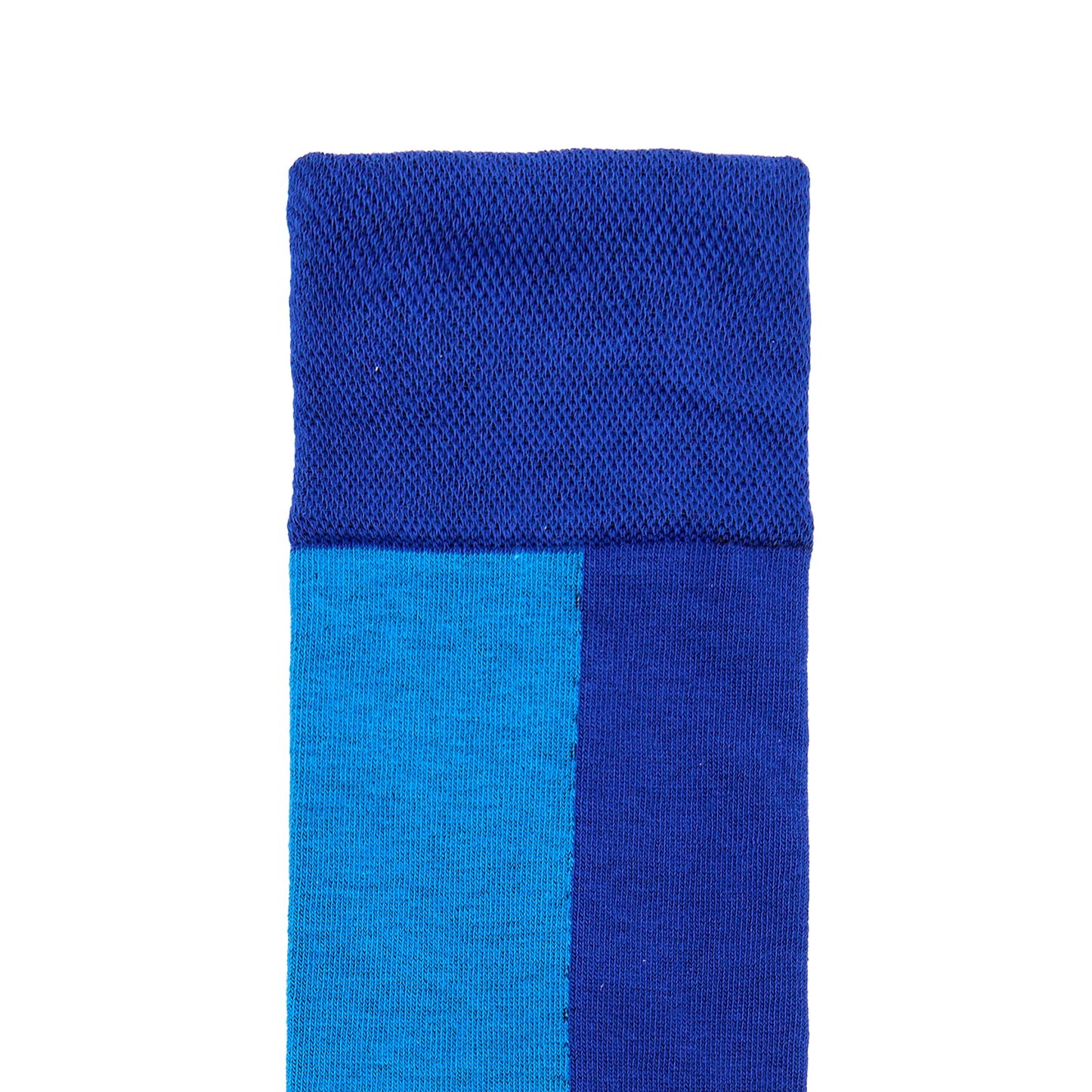 Calcetin de Moda para Caballero con Diseño de Bloque