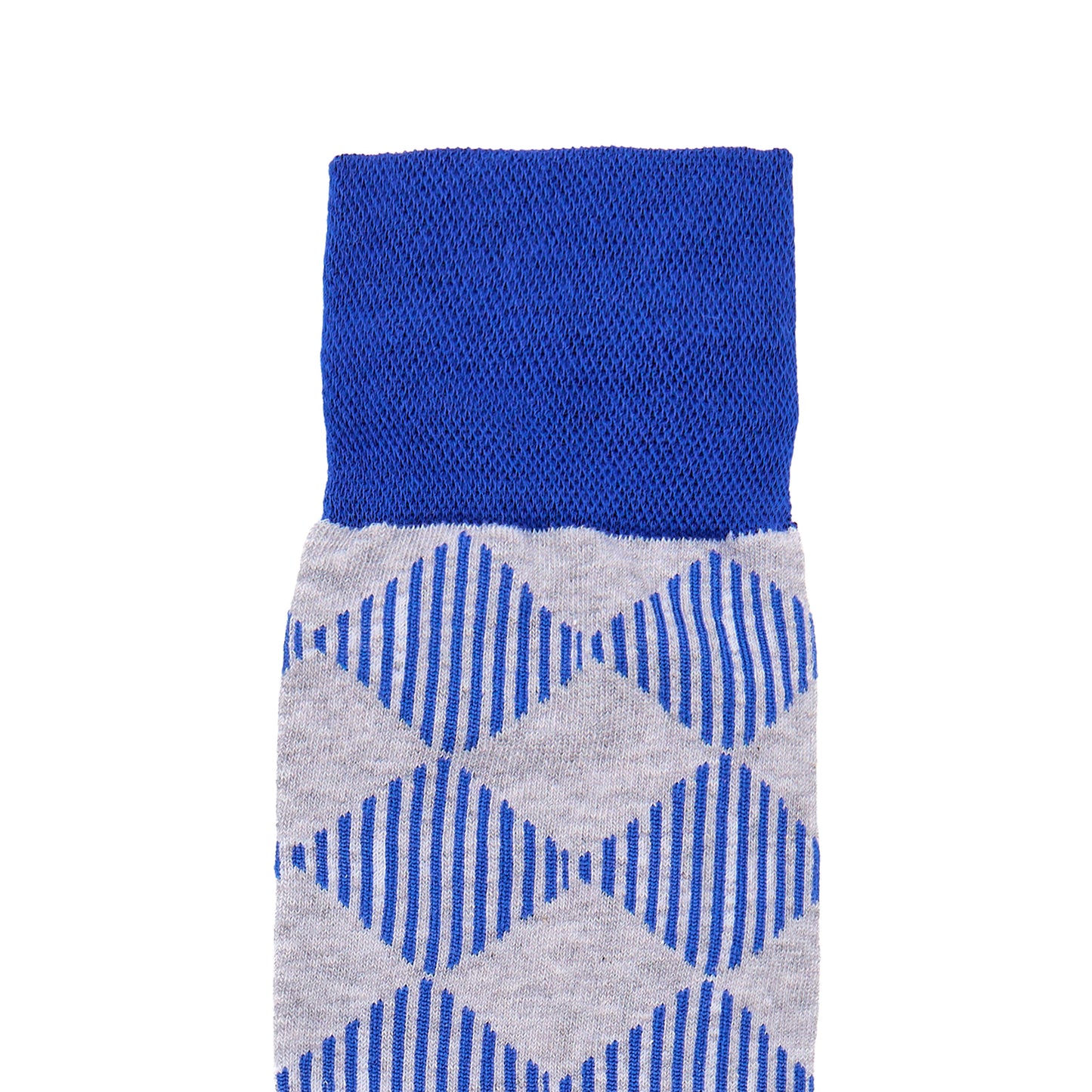 Calcetin de Moda para Caballero con Diseño de Rombos