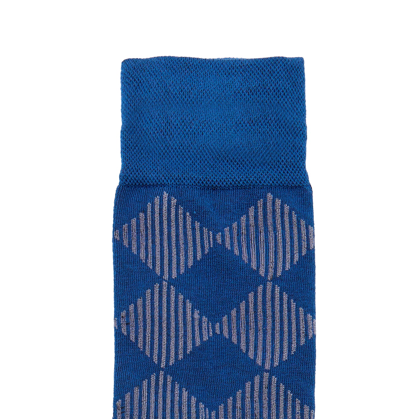 Calcetin de Moda para Caballero con Diseño de Rombos