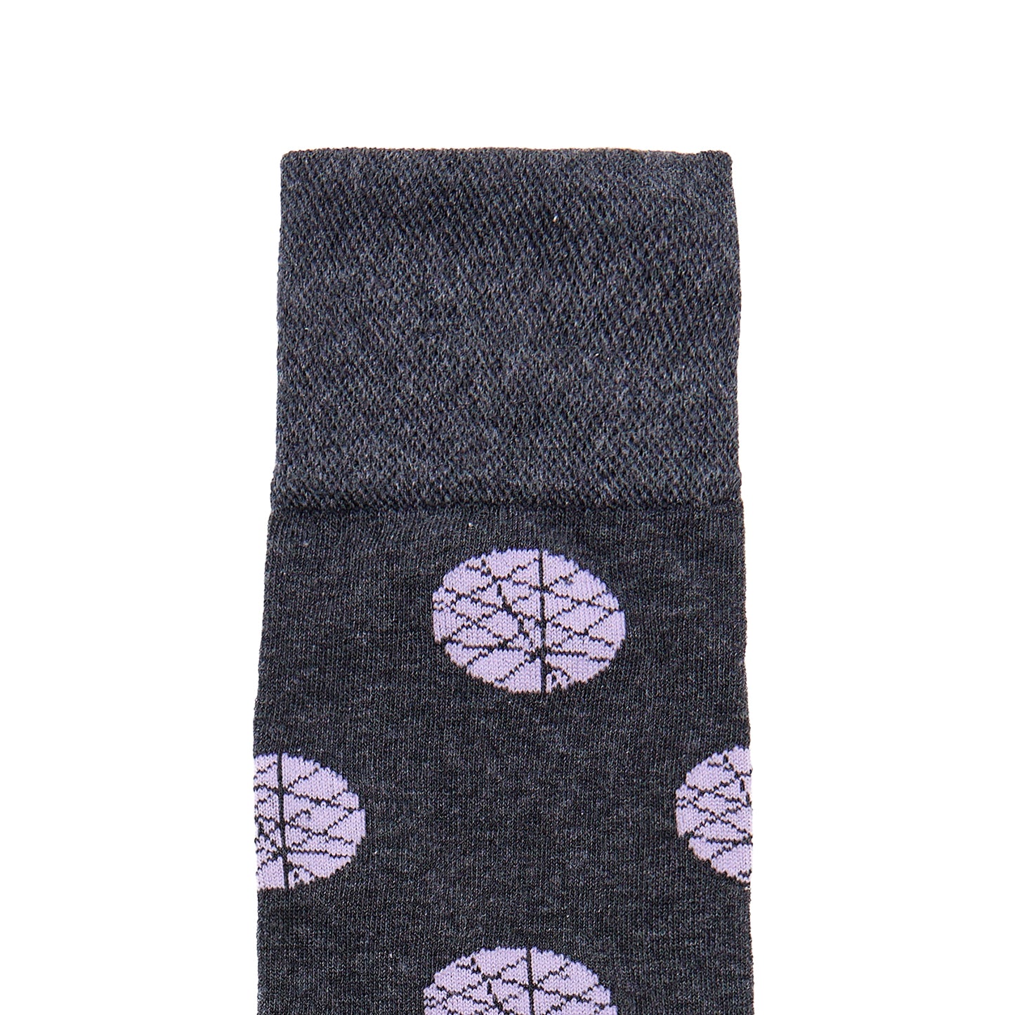 Calcetin de Moda para Caballero con Diseño de Circulos