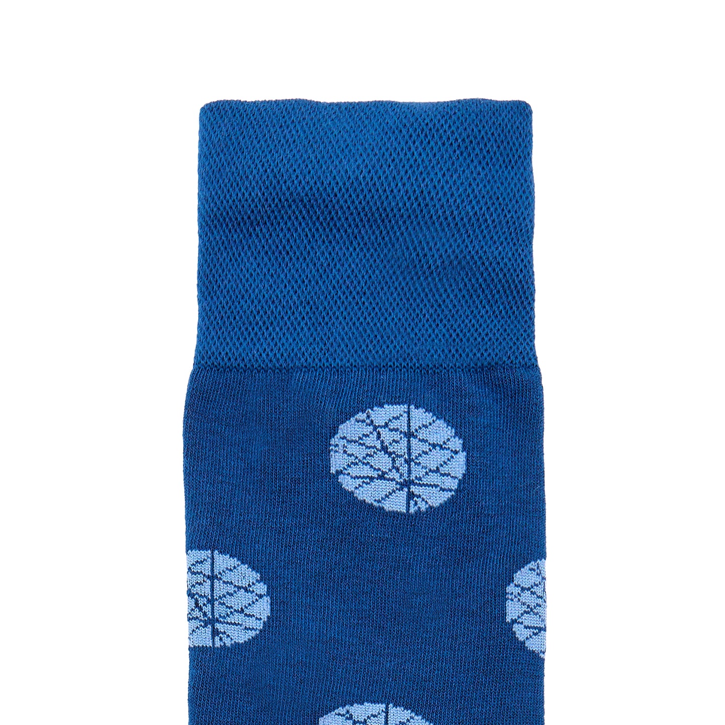 Calcetin de Moda para Caballero con Diseño de Circulos