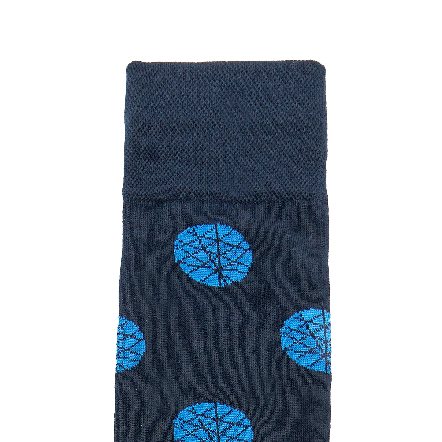 Calcetin de Moda para Caballero con Diseño de Circulos
