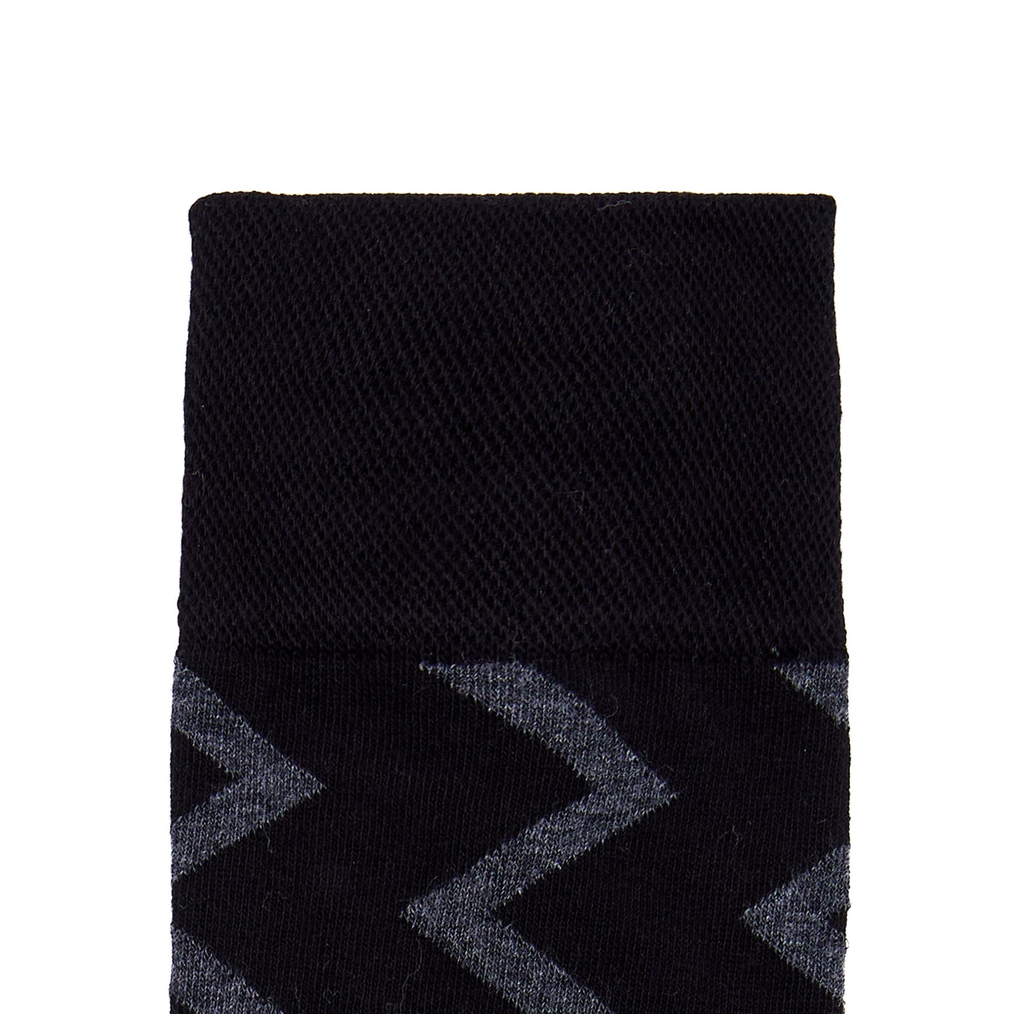 Calcetín de Moda Para Caballero Con Motivos De Zigzag