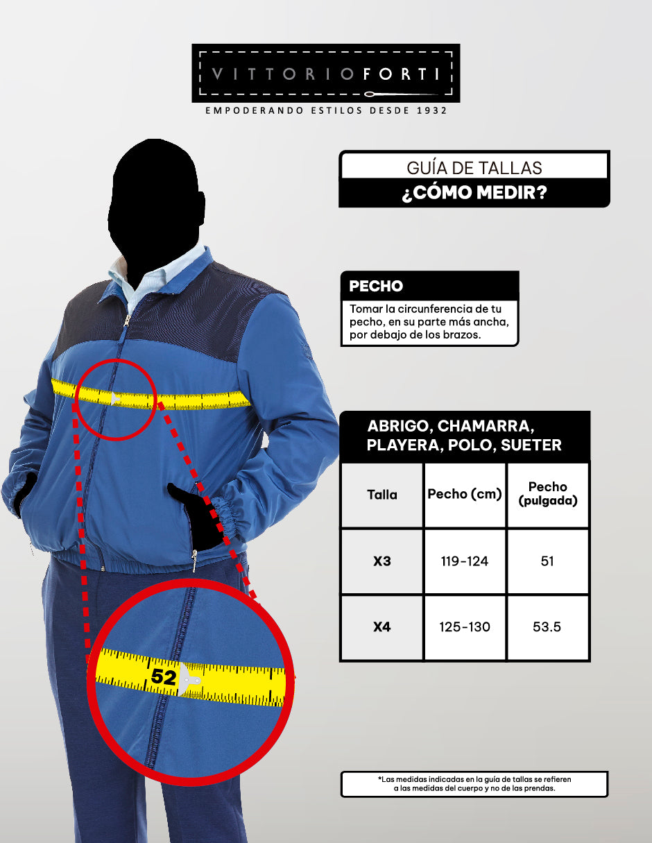 Chaleco Casual Acolchado Tallas Extra Con Cintas Reflejantes