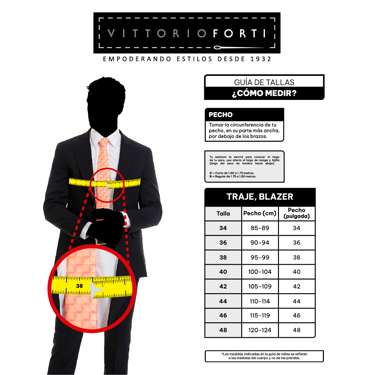 Traje Slim Fit Azul Marino Vittorio Forti