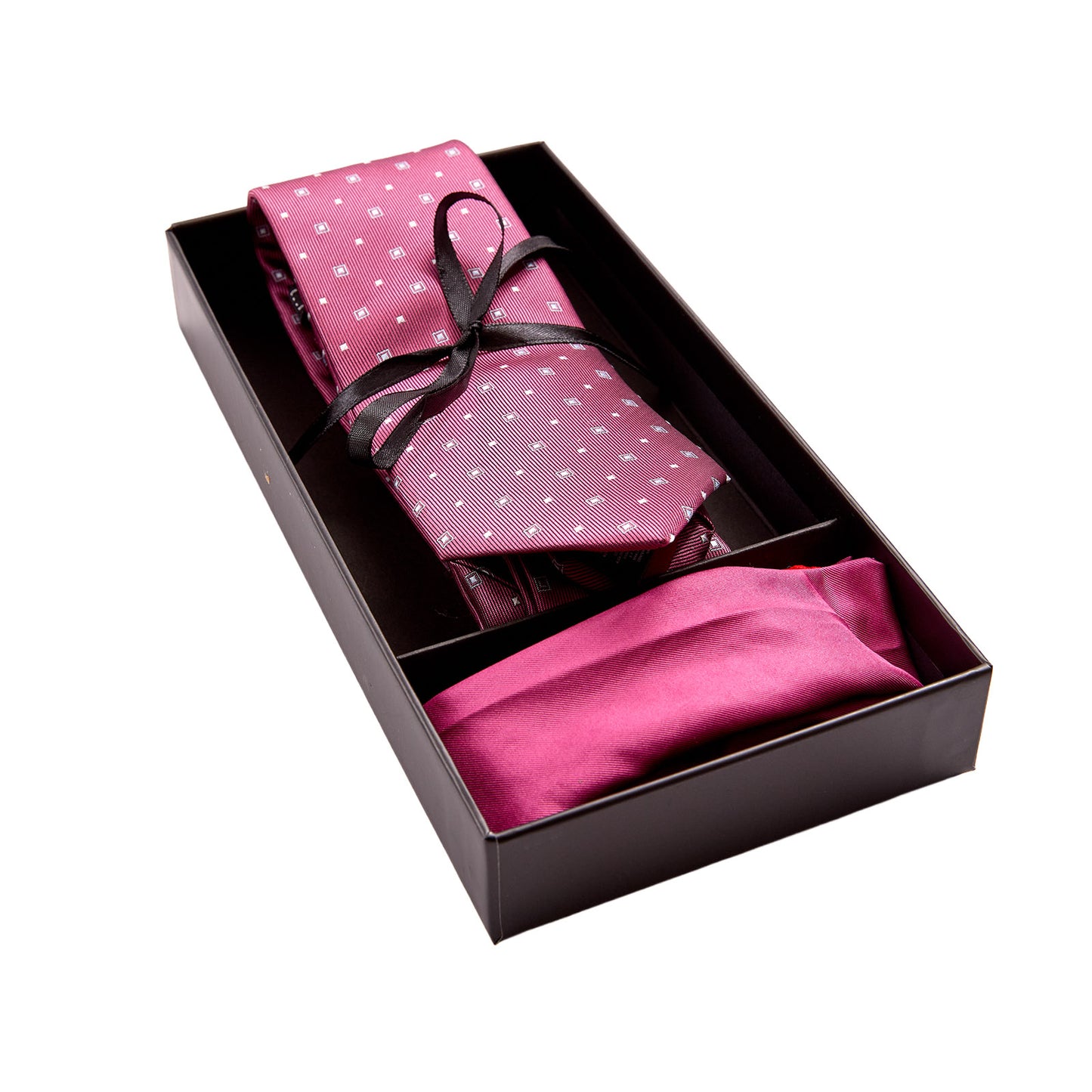 Kit De Corbata Y Pañuelo Para Caballero