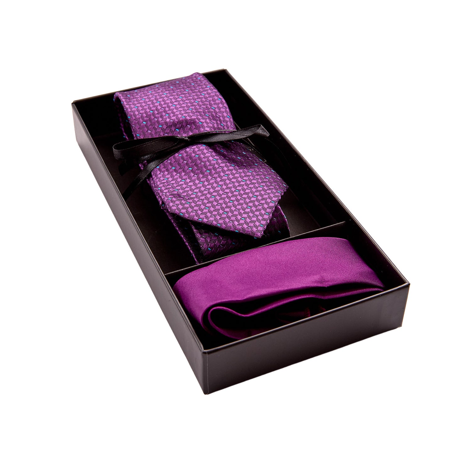 Kit De Corbata Y Pañuelo Para Caballero