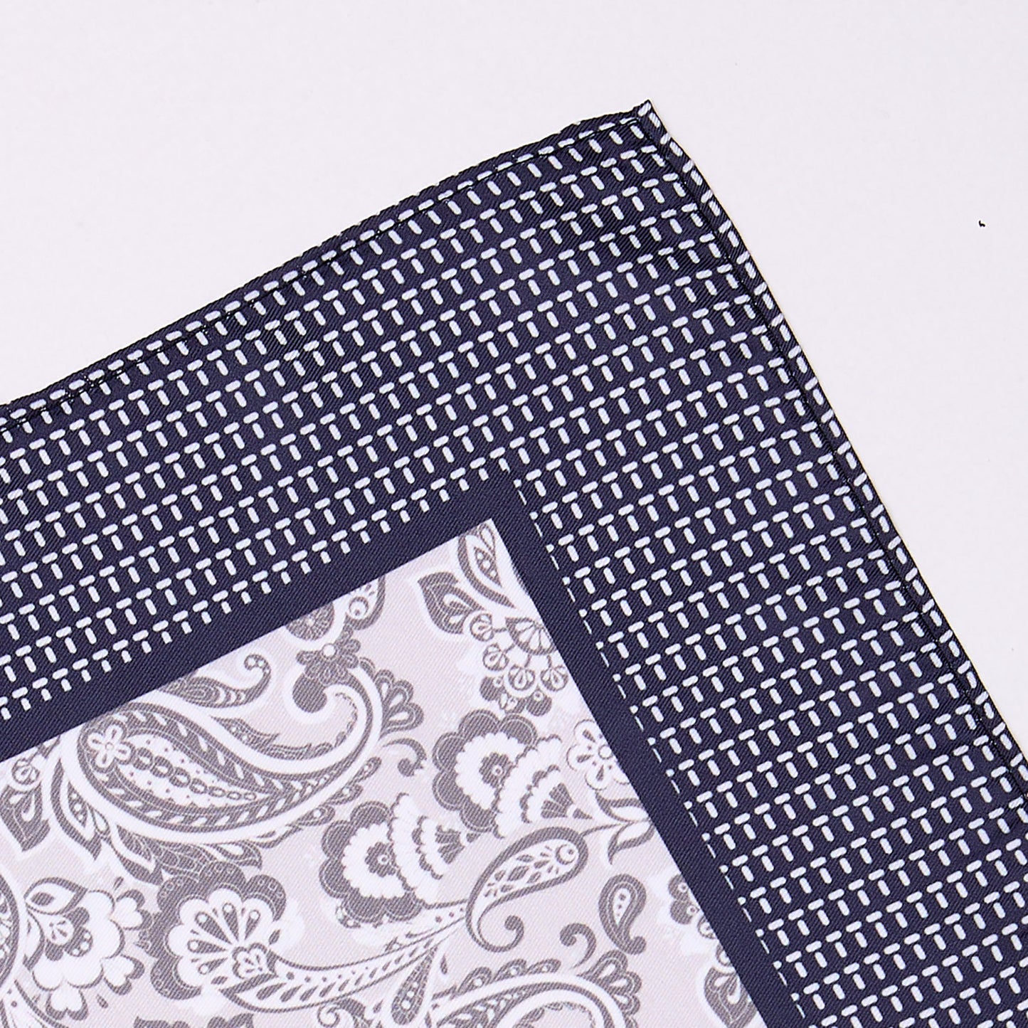 Pañuelo de Bolsillo Diseño Paisleys Vittorio Forti