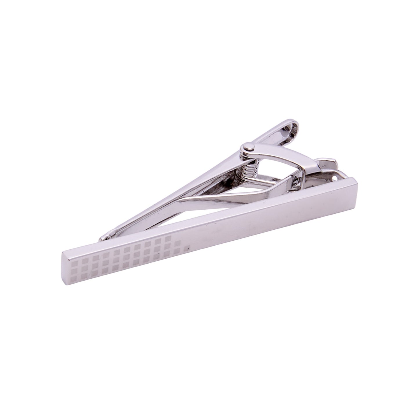 Pisacorbata Para Caballero De Acero Inoxidable