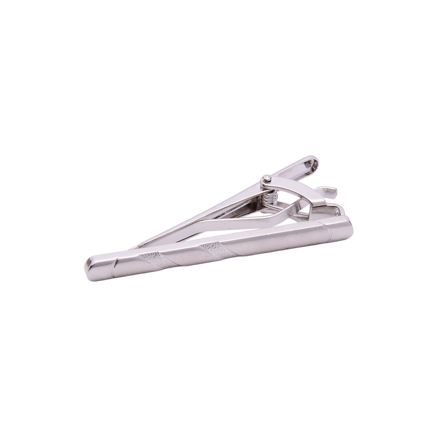 Pisacorbata Para Caballero De Acero Inoxidable